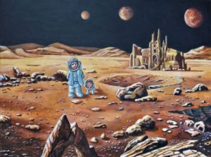 Voir le détail de cette oeuvre: holiday on mars